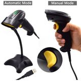 Ewent EW3400 barcode-lezer Draagbare streepjescodelezer 1D Laser Zwart