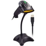 Ewent EW3400 barcode-lezer Draagbare streepjescodelezer 1D Laser Zwart