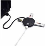 Ewent - EW1138 - Docking Station - Zwart - 4 Poorts USB Hub