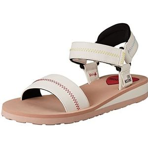 Love Moschino Collectie lente zomer 2022, sandalen dames, Wit, 37 EU