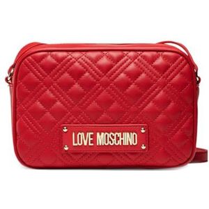 Love Moschino Schoudertas voor dames, eenheidsmaat, rood, One Size