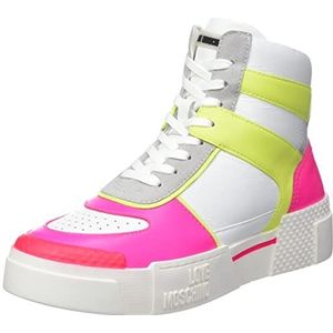 Love Moschino - Sportschoenen - JA15635G0EI62-10B - Vrouw - white,pink - EU 39