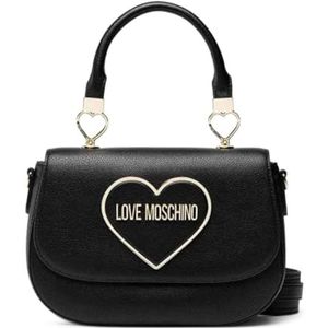 Love Moschino PU-zwart, schoudertas voor dames