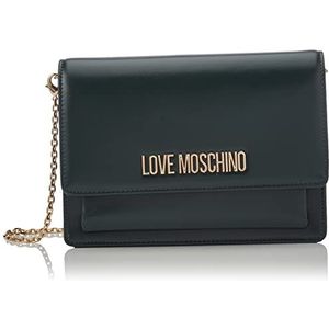 Love Moschino PU-groen, schoudertas voor dames