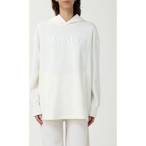 Max Mara - Witte Hoodie - Dames - Katoen-Polyester Mix