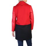 Armani Exchange - Jas - Rood - Wol - Faux Leer