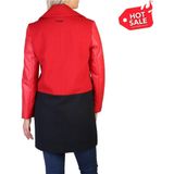 Armani Exchange - Jas - Rood - Wol - Faux Leer