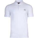 Armani Exchange - Poloshirt - Wit - Korte Mouwen - Polokraag