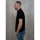 Armani Exchange - Polo - Zwart - Katoen