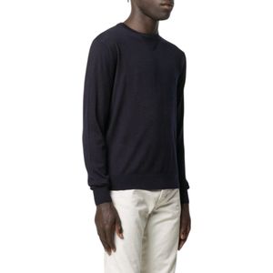 Armani Exchange - 8Nzm 3A Zm 8Az - V-hals Trui - Blauw - Wol