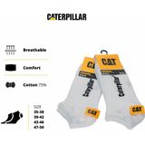 Caterpillar - Werksokken - Zwart en Wit - 6 Paar