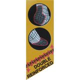 Caterpillar - 6 Paar Werksokken - Kuithoogte - Antraciet - Katoen