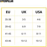Caterpillar - Werksokken - Set van 12 Paar - Katoen - Blauw Zwart Grijs