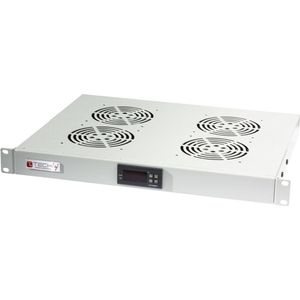 4 Fan Unit For Rack 19"" Grijs
