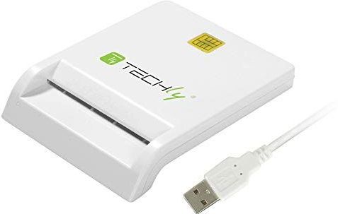 TECHLY - I-CARD CAM-USB2TY - Compact Smart Card Reader/Writer - USB2.0 - Wit