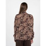 PATRIZIA PEPE Blouse 'CAMICIA'  beige / bruin