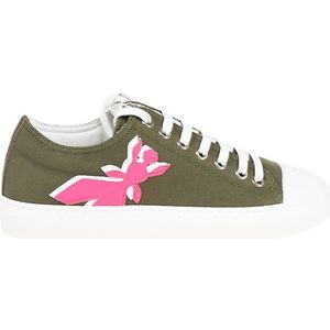 Patrizia Pepe - Lace-up Sneakers - Groen - Leer