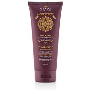 GYADA Cosmetics Hyalurvedische Kleurglans Haarmasker Dark Hair - 200 ml