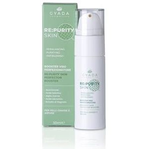 GYADA COSMETICS, Re:Purityskin Booster Gezicht Perfectioneerder, concentraat voor vettige huid, onzuiverheden, gemengde en acnetrends, vermindert overtollig talg, met hyaluronzuur, 30 ml