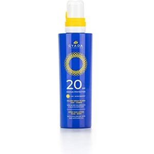 Gyada Cosmetics Solar Medium Protection Beschermende Gezichts en Lichaam Spray SPF 20 200 ml