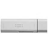 Aiino 4 in 1 USB-C + SD/TF Card Reader + USB 3.0 - Silver