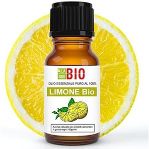 Citroen Bio Etherische olie 100% Pure 10 ml - Aromatherapie Therapeutisch Cosmetische - Laborbio