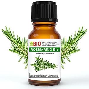 RosmarinÖl Bio Ätherisches Öl 100% Reines 10 ml - Aromatherapie Kosmetik Therapeutische - Laborbio