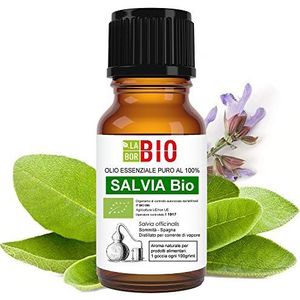 Slie Bio Etherische olie 100% Pure 10 ml - Aromatherapie Therapeutisch Cosmetische - Laborbio