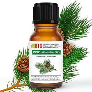 Pin Sylvestre Bio Huile Essentielle 100% Pure 10 ml - Aromatherapie Thérapeutique Alimentaire - Laborbio