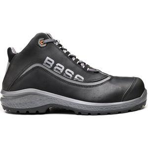 Base Protection, BE-FREE TOP veiligheidslaarzen voor dames en heren, zwart, maat 37, grijs.