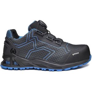 Base Protection K-Trek Veiligheidsschoenen met BOA-systeem, zwart/blauw, maat 42