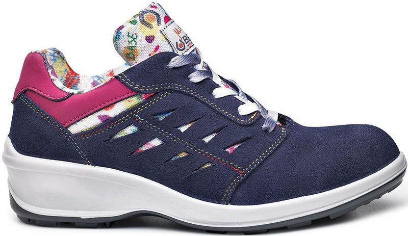 Base - Kate - Werkschoen - Zwart - Suèdeleer - S3 SRC