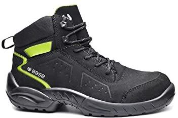 Base - Chester Top - Werkschoen - Zwart - Leer - S3