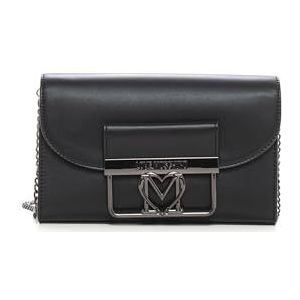 Love Moschino JC4205PP0HKW000 Schoudertas voor dames, zwart, Zwart