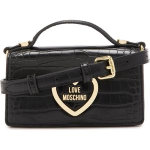 Love Moschino JC4178PP0HKC000, handtas voor dames, zwart, Zwart