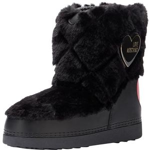 Love Moschino Ja24242g0hjw000, sneeuwlaarzen voor dames, Zwart, 35 EU