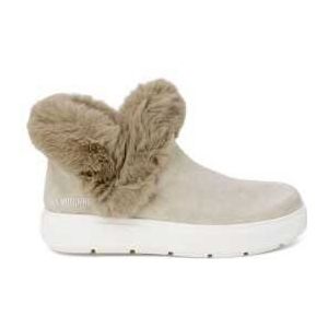 Love Moschino, Dames, Schoenen, Beige, Maat: 40 EU Leer,
