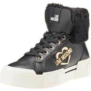 Love Moschino Ja15775h0hia300a Sneakers voor dames, Zwart, 36 EU