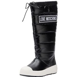 Love Moschino Ja15865h0hin00a, sneeuwlaarzen voor dames, Zwart, 37 EU