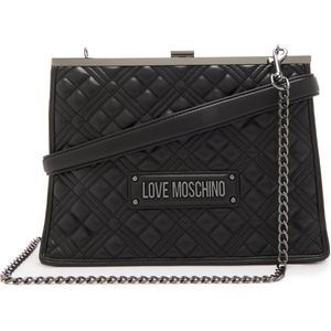 Love Moschino Quilted Bag Zwarte Crossbody Tas JC4256PP0HLA000A