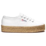 Superga 2730 Rope Sneakers - Wit - Katoen - Gevulkaniseerde Rubber Zool
