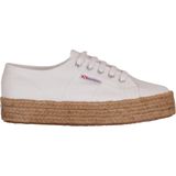 Superga 2730 Rope Sneakers - Wit - Katoen - Gevulkaniseerde Rubber Zool
