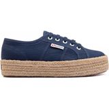 Superga 2730 Rope Sneakers - Wit - Katoen - Plateauzool van Touw