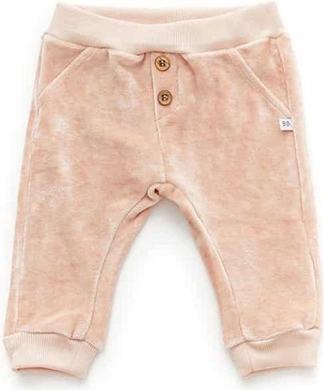 Bamboom - Baby Broekje - Roze - Velvet - Lange Beentjes