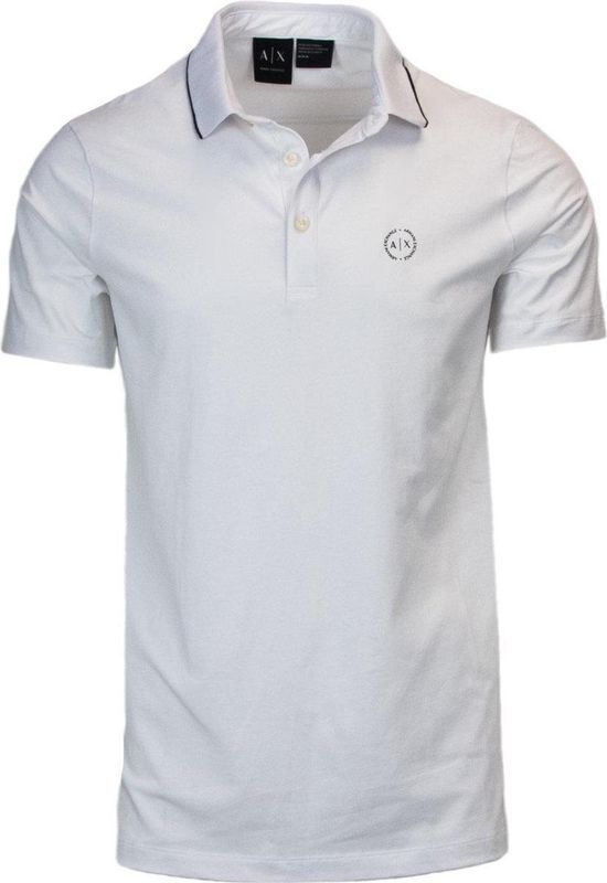 Armani Exchange poloshirt heren, Wit
