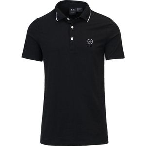 Armani Exchange - Polo Shirt - Zwart - Katoen