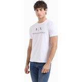 Armani Exchange 8nztcj-z8h4z T-shirt Met Korte Mouwen Wit L Man