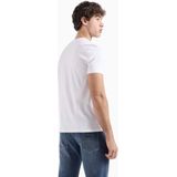 Armani Exchange 8nztcj-z8h4z T-shirt Met Korte Mouwen Wit L Man
