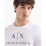 Armani Exchange 8nztcj-z8h4z T-shirt Met Korte Mouwen Wit L Man