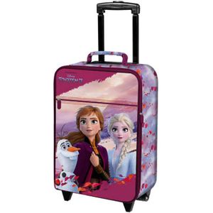 Disney Frozen Trolley, Leaves - 52 x 34 x 16 cm - Polyester